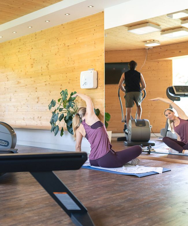 Fitnessraum Hotel Leonhard Salzburger Land