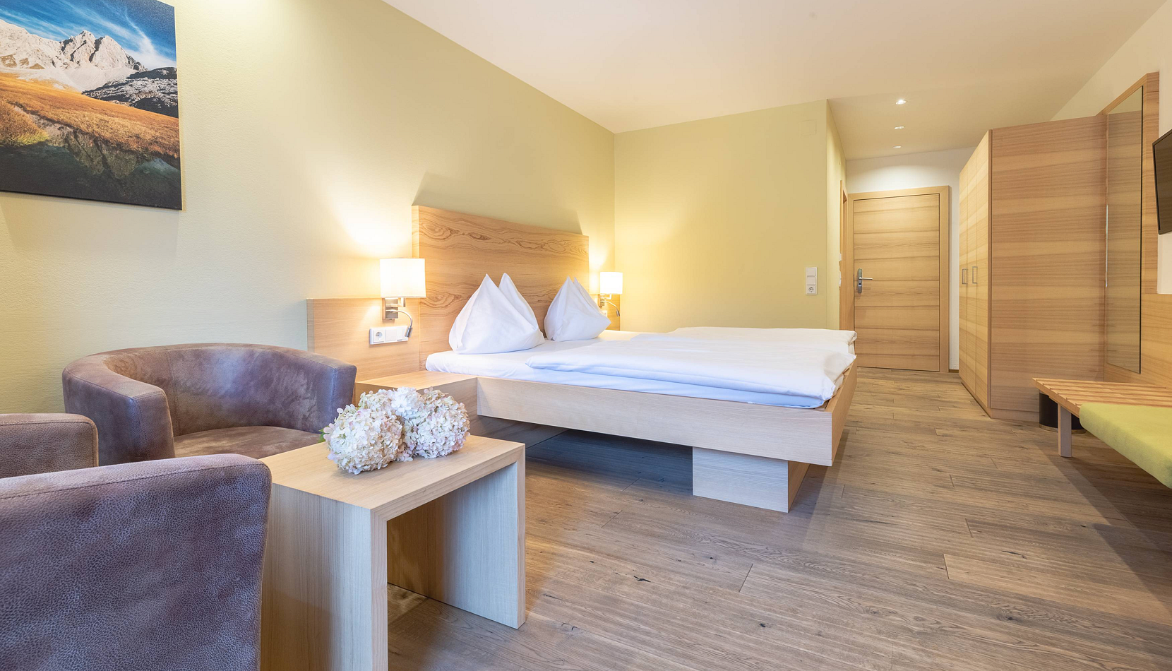 Zimmer Arnika im Hotel Leonhard