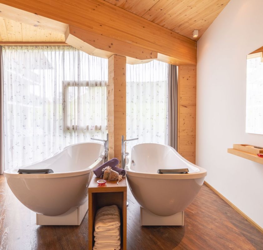 Badewanne zu zweit Hotel Leonhard