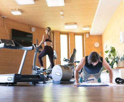 Fitness_Indoor Bike Park Hotel Leonhard