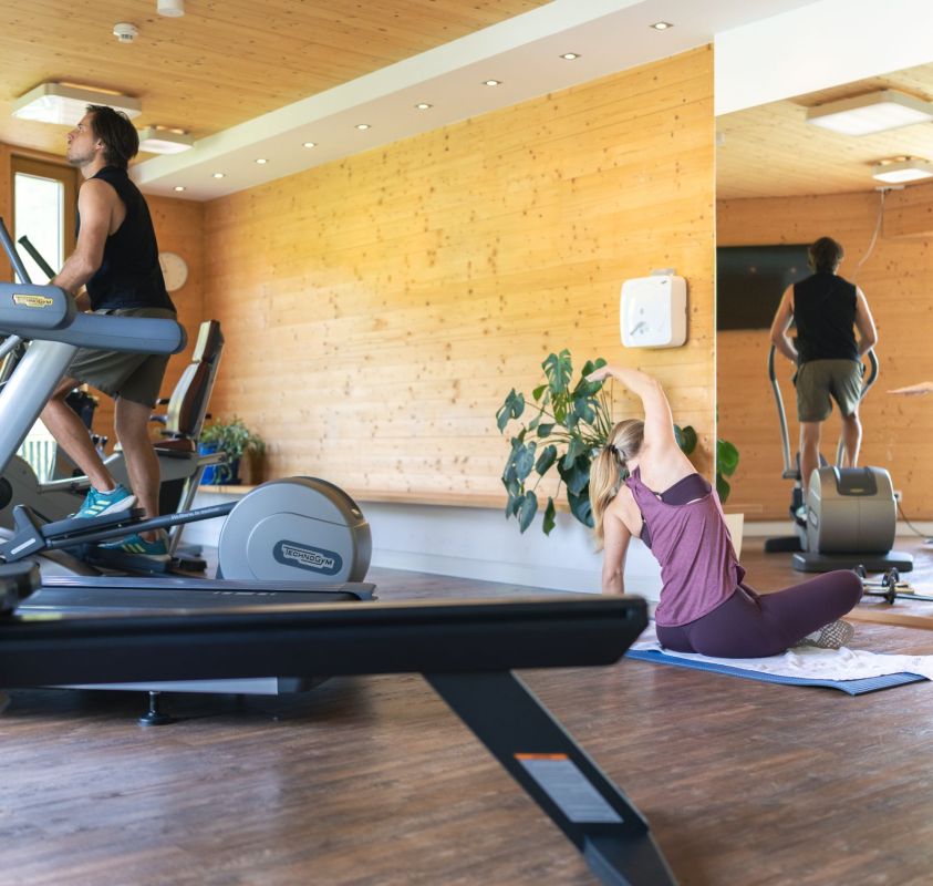 Fitnessraum Hotel Leonhard Salzburger Land